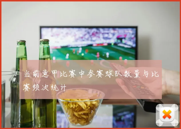 当前意甲比赛中参赛球队数量与比赛频次统计